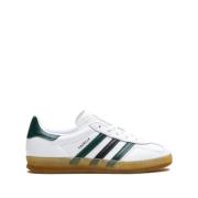 Adidas Gazelle Indoor Vit Grön Sneakers White, Dam