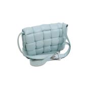 Bottega Veneta Vintage Pre-owned Laeder axelremsvskor Blue, Dam