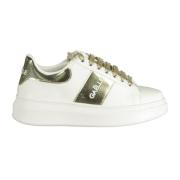 Gaëlle Paris Sportiga vita sneakers med kontrastdetaljer White, Dam