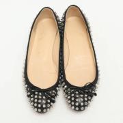 Christian Louboutin Pre-owned Pre-owned Laeder lgskor Black, Dam