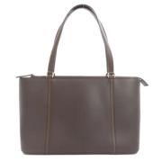 Burberry Vintage Pre-owned Laeder axelremsvskor Brown, Dam