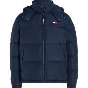 Tommy Hilfiger Casual Fit Alaska Puffer Jacka med Huva Blue, Herr