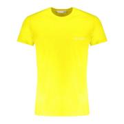 Trussardi Gul herr T-shirt med korta ärmar Yellow, Herr