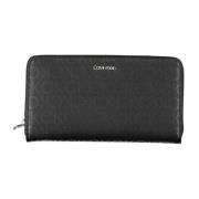 Calvin Klein Damplånbok Svart RFID-blockering Black, Dam