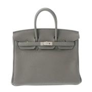 Hermès Vintage Pre-owned Laeder handvskor Gray, Dam