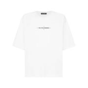 Dolce & Gabbana Marina Print Oversized T-shirt White, Herr