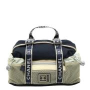 Chanel Vintage Pre-owned Tyg chanel-vskor Gray, Dam