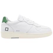 D.a.t.e. Court 2.0 Vit-Grön Sneakers White, Herr