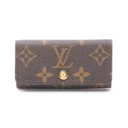 Louis Vuitton Vintage Pre-owned Laeder nyckelhllare Brown, Dam