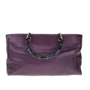 Gucci Vintage Pre-owned Laeder gucci-vskor Purple, Dam