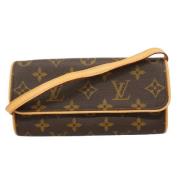 Louis Vuitton Vintage Pre-owned Canvas louis-vuitton-vskor Brown, Dam