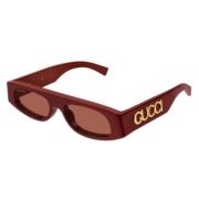 Gucci Stiliga solglasögon Gg1771S Brown, Dam