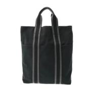 Hermès Vintage Pre-owned Canvas handvskor Black, Dam