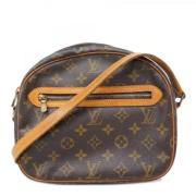 Louis Vuitton Vintage Pre-owned Tyg louis-vuitton-vskor Brown, Dam