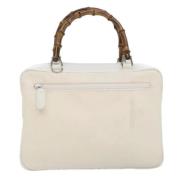 Gucci Vintage Pre-owned Laeder handvskor White, Dam