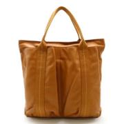 Hermès Vintage Pre-owned Laeder handvskor Beige, Dam