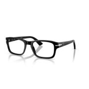 Persol Stiliga solglasögon för män Black, Unisex