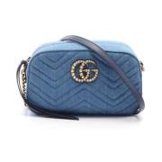 Gucci Vintage Pre-owned Laeder gucci-vskor Blue, Dam