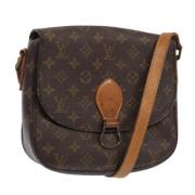 Louis Vuitton Vintage Pre-owned Canvas louis-vuitton-vskor Brown, Dam