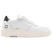 D.a.t.e. Court Calf Sneakers Vit Svart White, Herr