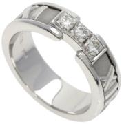 Tiffany & Co. Pre-owned Pre-owned Silver ringar Gray, Dam