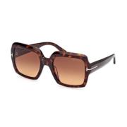 Tom Ford Snygga Dam Solglasögon Brown, Dam