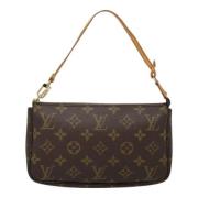 Louis Vuitton Vintage Pre-owned Canvas louis-vuitton-vskor Brown, Dam