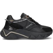 Guess Svart Textil Låg-Top Sneakers Micola Black, Dam