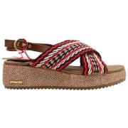 Wrangler Moonlight Röda Sandaler Brown, Dam