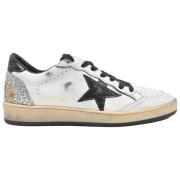 Golden Goose Vit Svart Stjärna Sneakers White, Dam