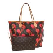 Louis Vuitton Vintage Pre-owned Canvas axelremsvskor Brown, Dam