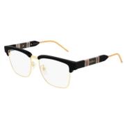 Gucci Stiliga Glasögonbågar Gg0605O Black, Unisex