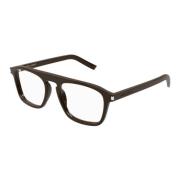 Saint Laurent Elegant Läder Axelväska Brown, Unisex