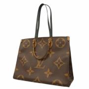 Louis Vuitton Vintage Pre-owned Canvas handvskor Brown, Dam