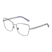 Dolce & Gabbana DG 1346 Silver Matt Lila Solglasögon Gray, Unisex