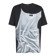 Balmain T-shirt med tanktopp-tryck Black, Herr