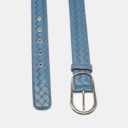 Bottega Veneta Vintage Pre-owned Laeder skrp Blue, Herr