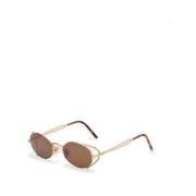 Jean Paul Gaultier Stiliga Arceau Solglasögon Brown, Unisex