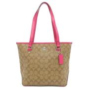 Coach Pre-owned Pre-owned Plast axelremsvskor Pink, Dam