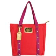 Louis Vuitton Vintage Pre-owned Canvas louis-vuitton-vskor Red, Dam