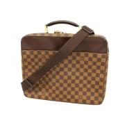 Louis Vuitton Vintage Pre-owned Canvas handvskor Brown, Dam