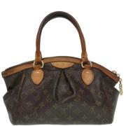 Louis Vuitton Vintage Pre-owned Canvas handvskor Brown, Dam