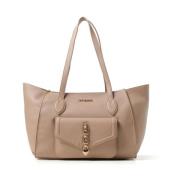 Love Moschino Beige Väskor för Modeälskare Beige, Dam