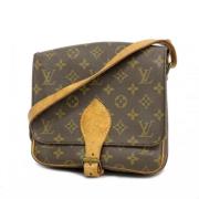 Louis Vuitton Vintage Pre-owned Tyg louis-vuitton-vskor Brown, Dam