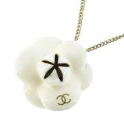 Chanel Vintage Pre-owned Guld chanel-smycken White, Dam