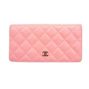 Chanel Vintage Pre-owned Laeder plnbcker Pink, Dam