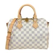 Louis Vuitton Vintage Pre-owned Tyg louis-vuitton-vskor White, Dam