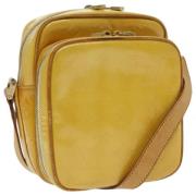 Louis Vuitton Vintage Pre-owned Laeder louis-vuitton-vskor Yellow, Dam