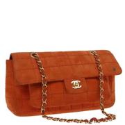 Chanel Vintage Pre-owned Mocka chanel-vskor Orange, Dam