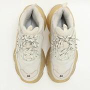 Balenciaga Vintage Pre-owned Laeder sneakers White, Dam